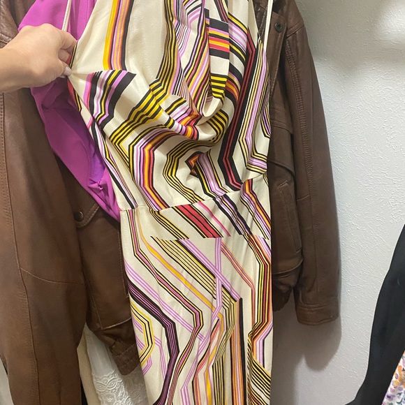 Carolina Herrera Silk Print Gown - Picture 4 of 4